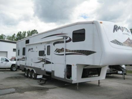 Used 2007 Keystone Raptor 3814   Fifth Wheel Toyhauler For Sale