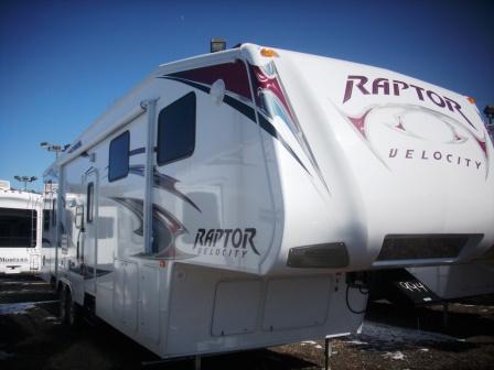 New 2009 Keystone Raptor 300MP Fifth Wheel Toyhauler For Sale