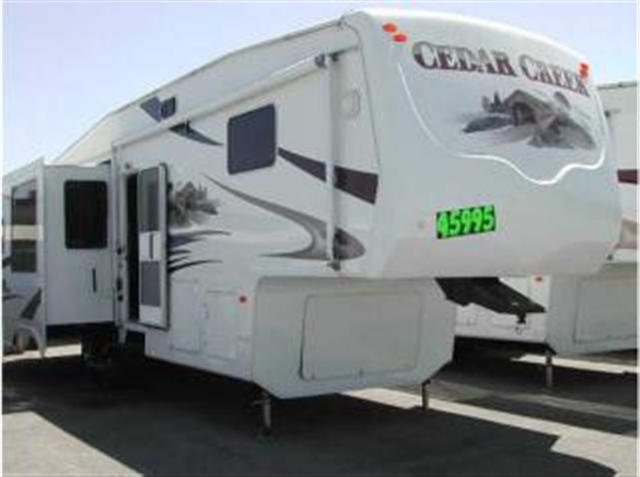Used 2007 Forest River Cedar Creek 34RLTS Fifth Wheel For Sale
