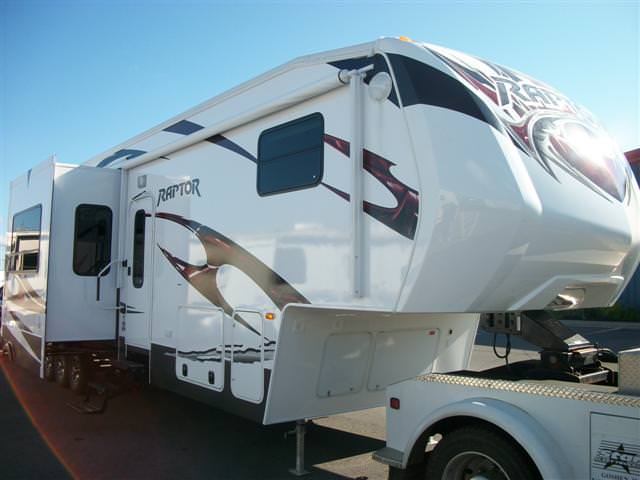 New 2012 Keystone Raptor 4014LEV Fifth Wheel Toyhauler For Sale