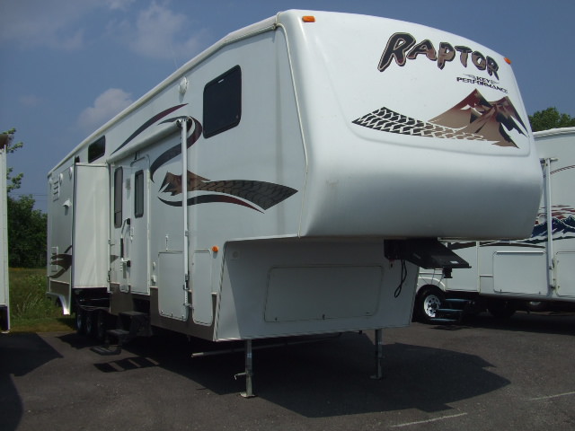 Used 2007 Keystone Raptor 3612 Fifth Wheel Toyhauler For Sale