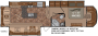 Used 2012 Dutchmen INFINITY 3850 RL Fifth Wheel For Sale