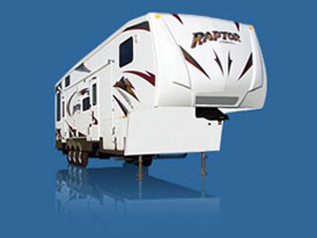 New 2009 Keystone Raptor 3712TS Fifth Wheel Toyhauler For Sale