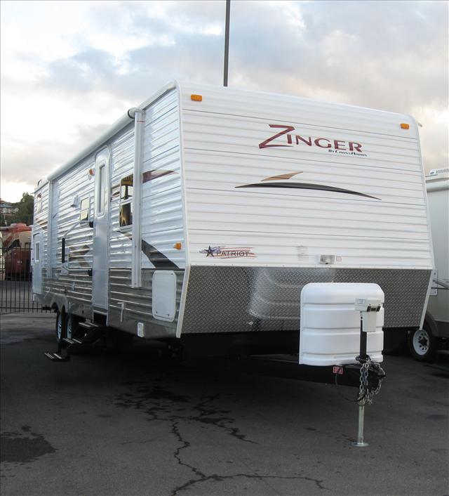 New 2009 Crossroads Zinger 32QB Travel Trailer For Sale