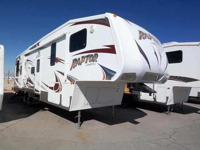 New 2010 Keystone Raptor 300MP Fifth Wheel Toyhauler For Sale
