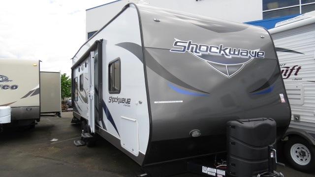 2014 Travel Trailer Toy Hauler Forest River Shockwave