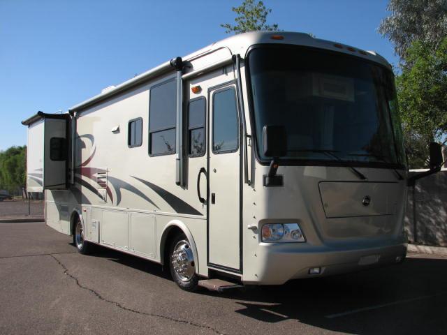 Used 2007 Monaco LA PALMA 34PDD Class A - Diesel For Sale