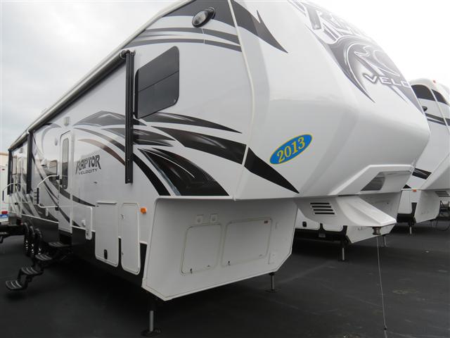2013 Fifth Wheel Toy Hauler Keystone Raptor