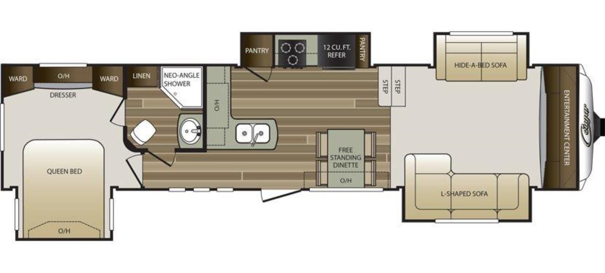 Keystone Cougar Fifth Wheel Floor Plans 2017 keystone cougar 337fls camping world of nashville Keystone Cougar Fifth Wheel Floor Plans 2017 keystone cougar 337fls camping world of nashville