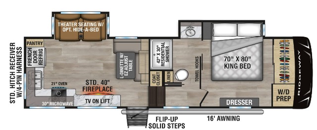 2026 K-Z RV Ridgeway 27RK — photo 6 of 8