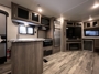 kitchen-tv-fireplace