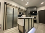 kitchen-tv-fireplace