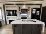 kitchen-tv-fireplace