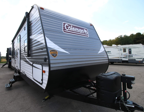 New Or Toyhauler Campers For Camping World Rv S Exterior 2019 Coleman 250tq