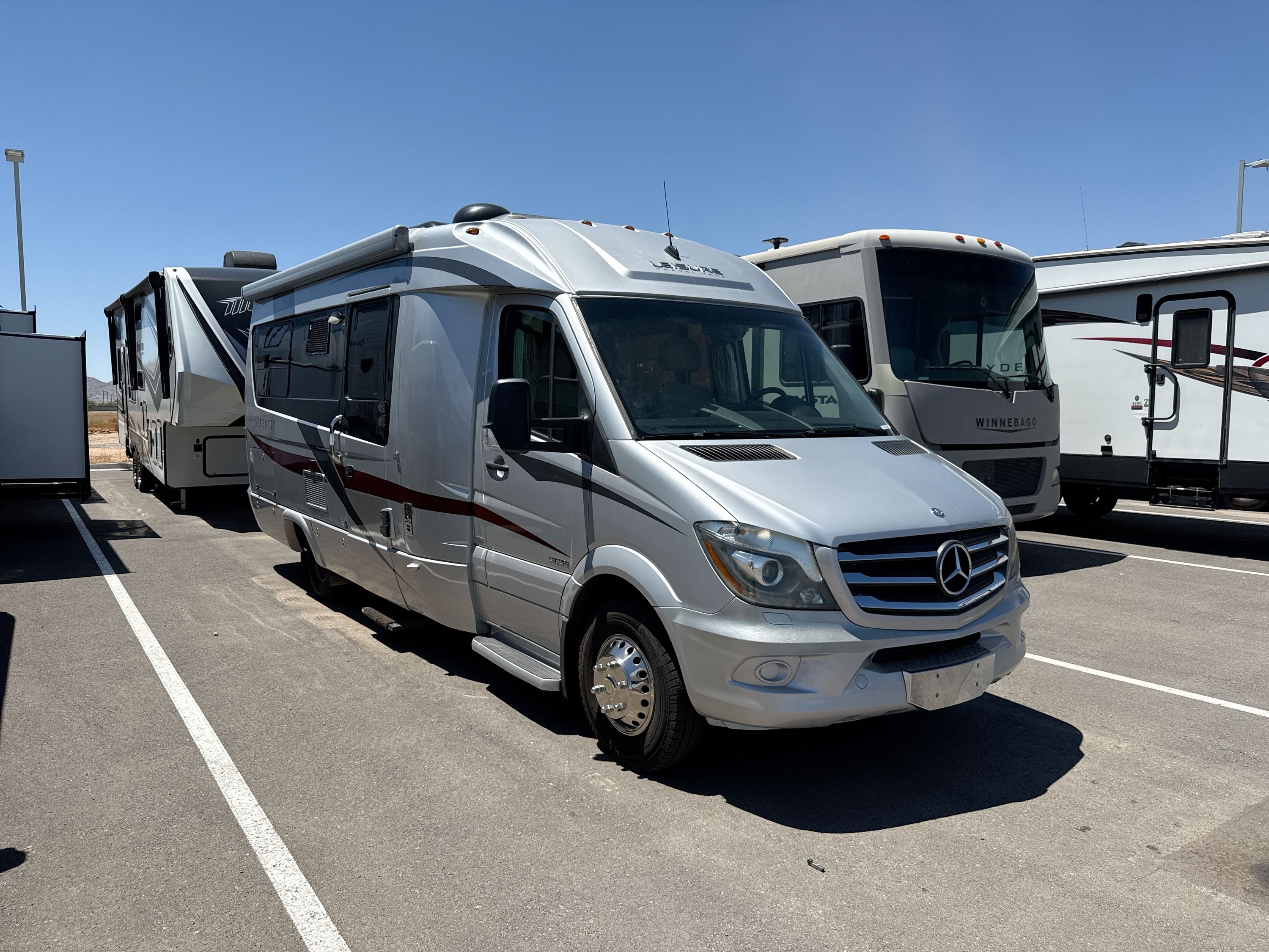 2014 Leisure Vans Serenity Floor Plan Specs Used 2017 Leisure