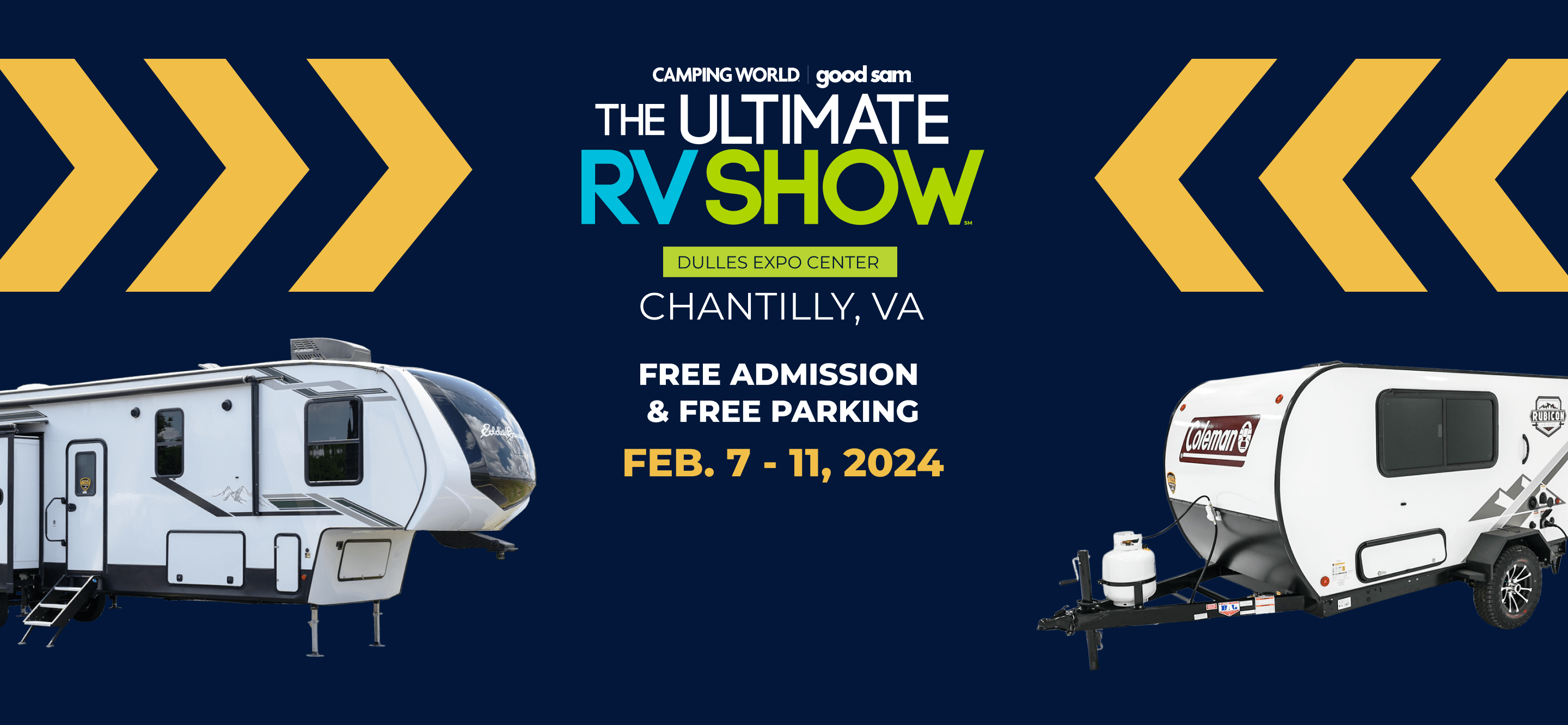 The Ultimate RV Show & Expo Chantilly, VA Camping World