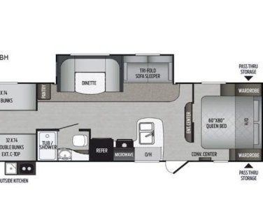 2019 KEYSTONE PASSPORT 292BH SL