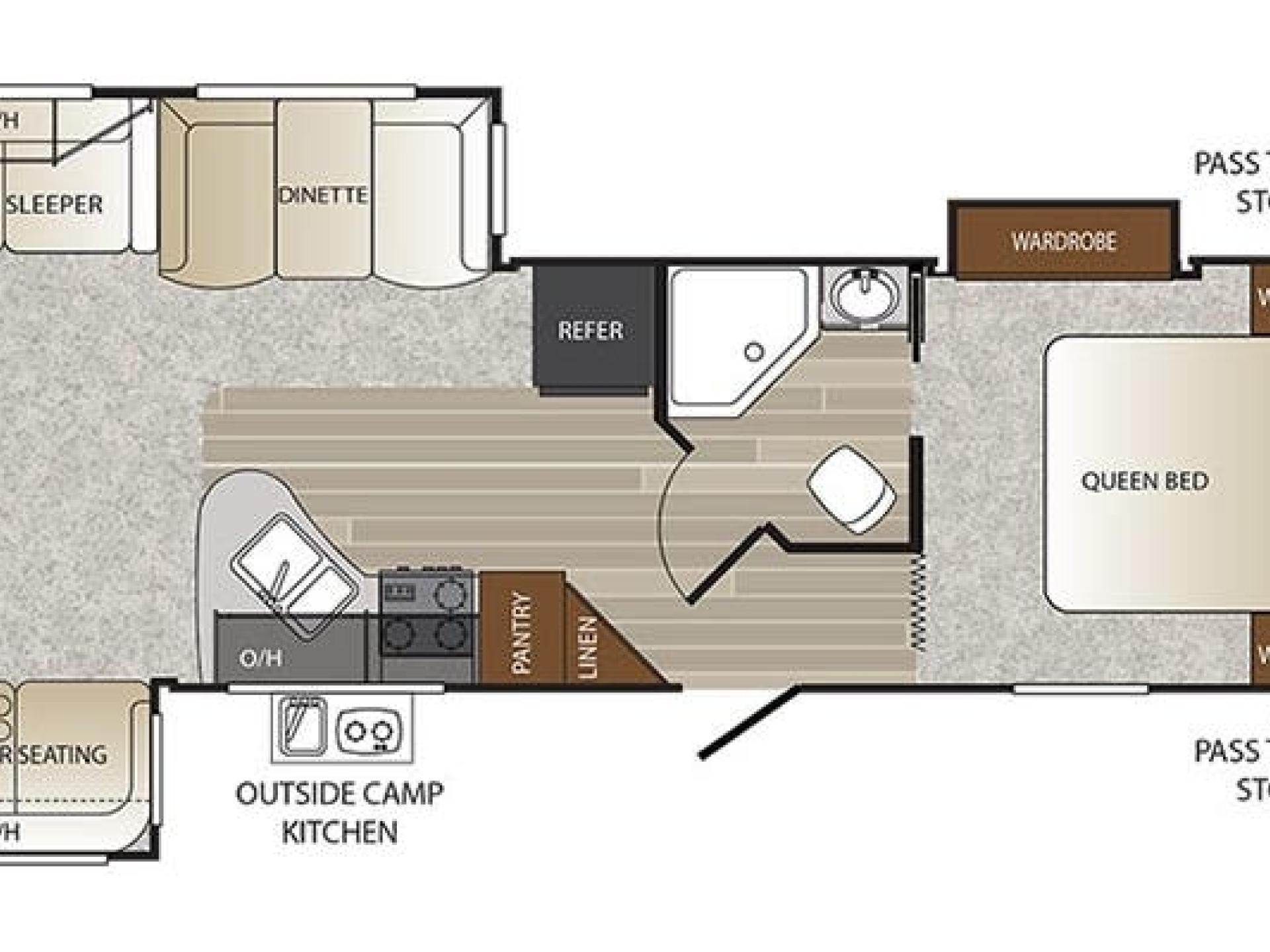 2017 KEYSTONE OUTBACK SUPER-LITE 298re