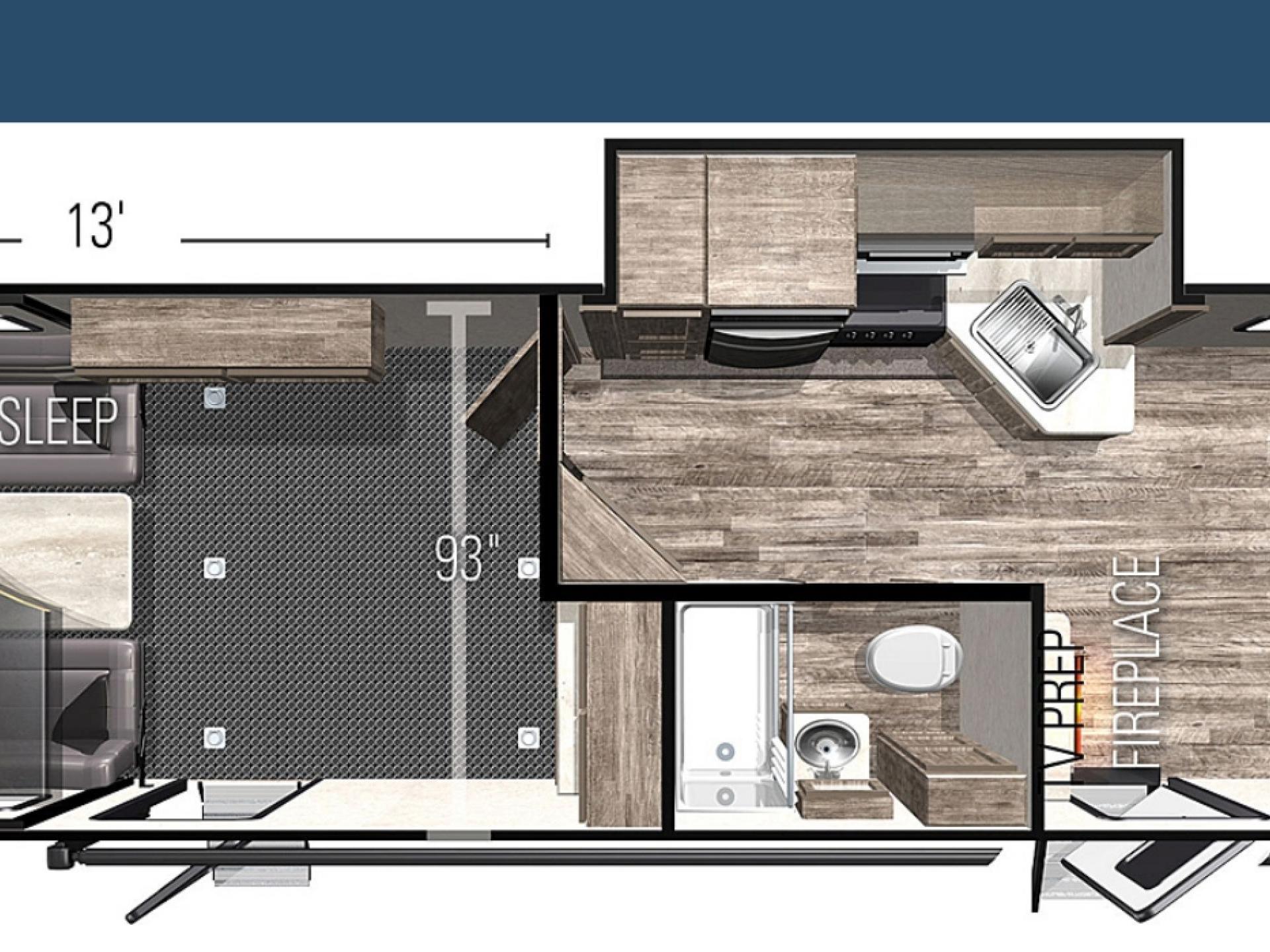 2022 Forest River  XLR  Toy Hauler 29LRLE 