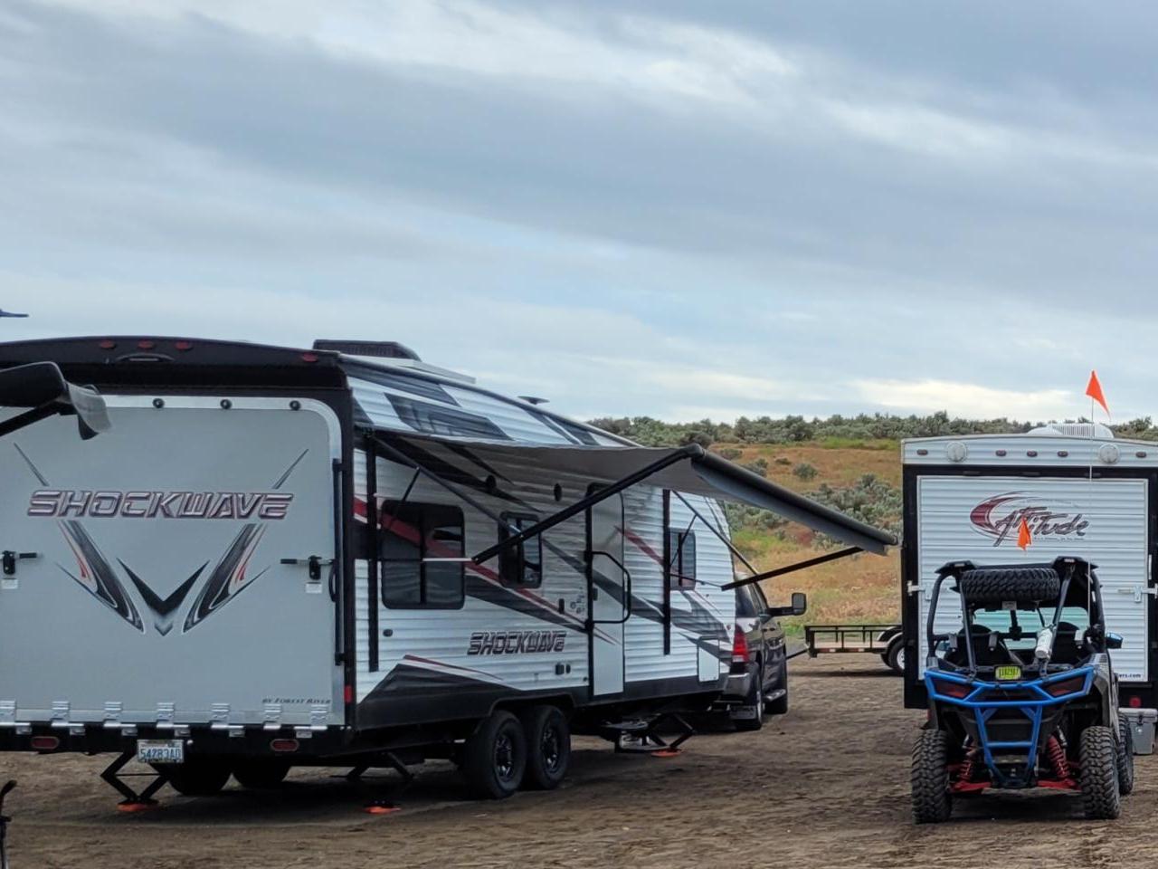 2020 Forest River SHOCKWAVE MX T21FQMX Toy Hauler