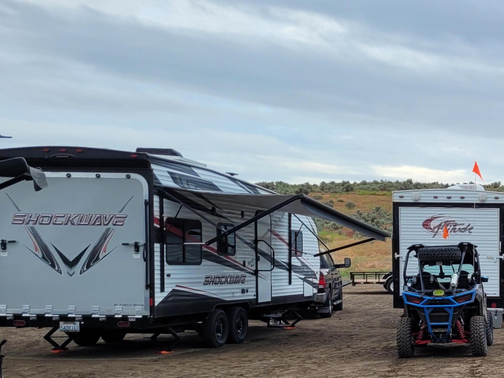 2020 Forest River SHOCKWAVE MX T21FQMX Toy Hauler