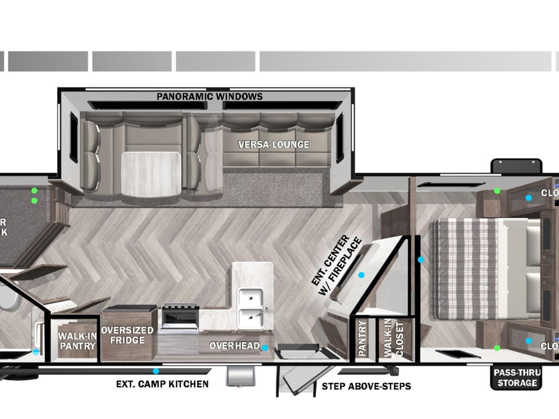 2021 FOREST RIVER WILDWOOD  T26DBUD