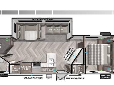 2021 FOREST RIVER WILDWOOD  T26DBUD
