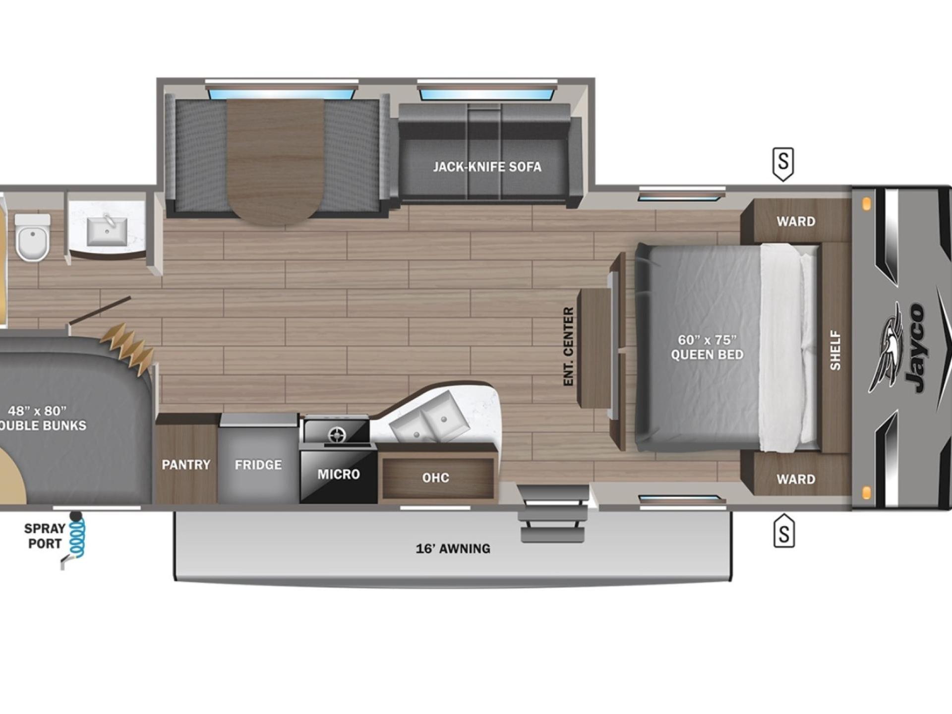 2024 JAYCO JAY FLIGHT 267BHS