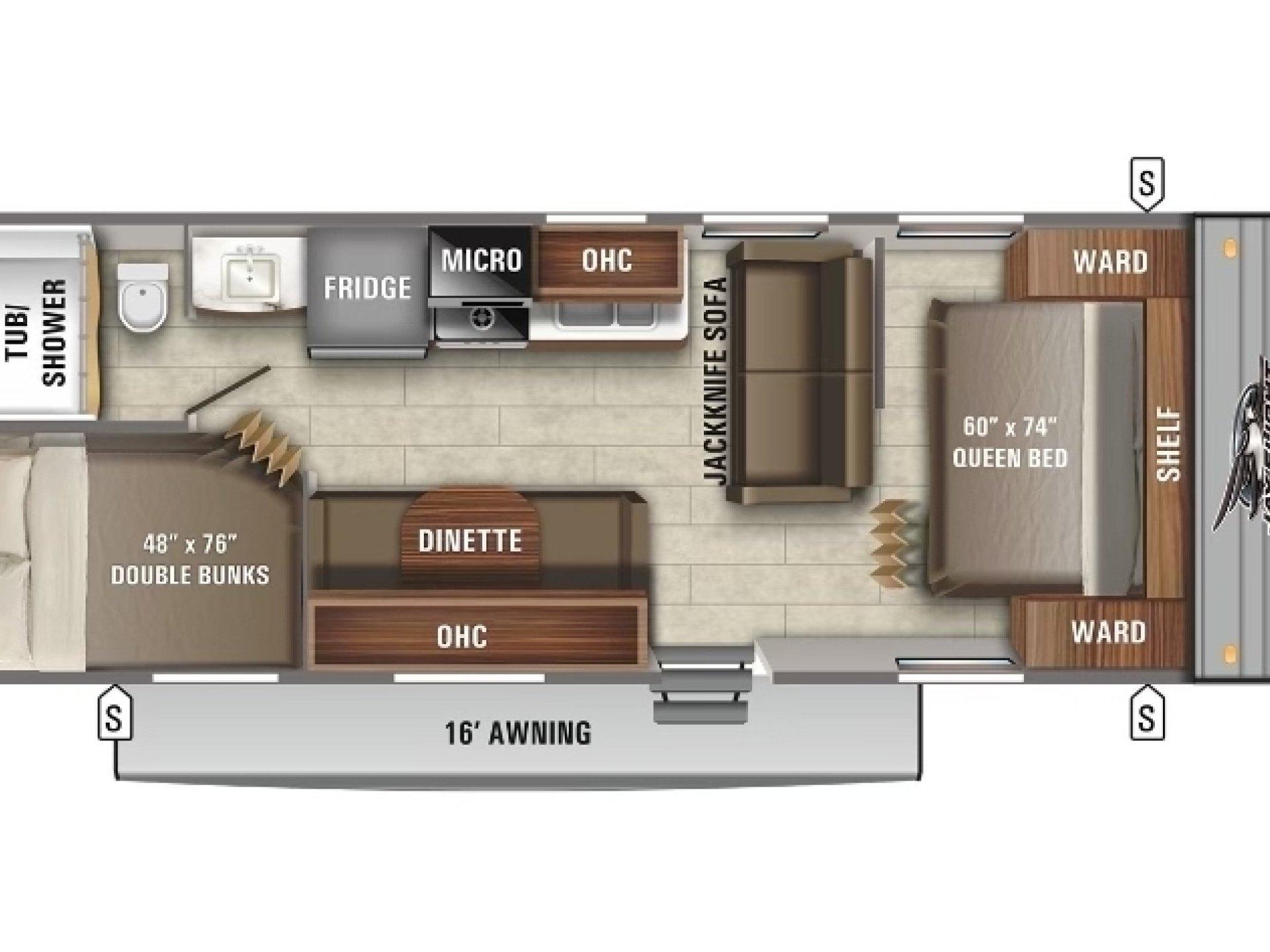 2021 JAYCO JAY FLIGHT SLX 264BH