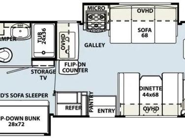 2014 FOREST RIVER SUNSEEKER 3170DS