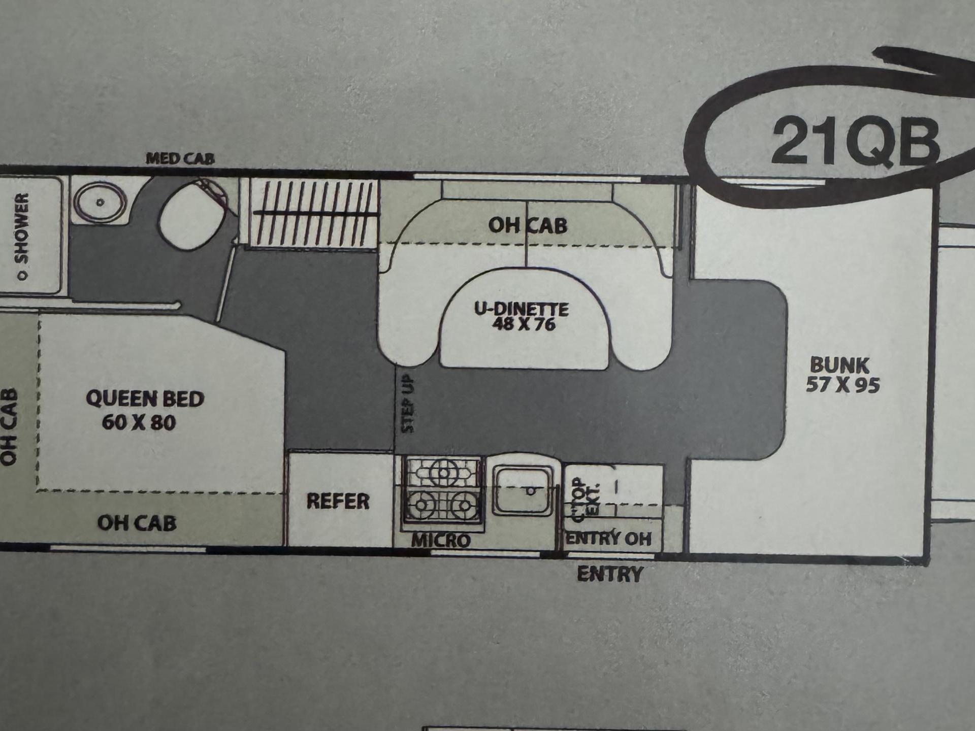 2013 COACHMEN FREELANDER 21QB