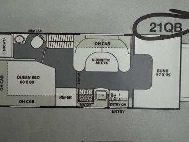 2013 COACHMEN FREELANDER 21QB