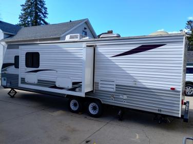 2010 FOREST RIVER GREY WOLF 28BHKS