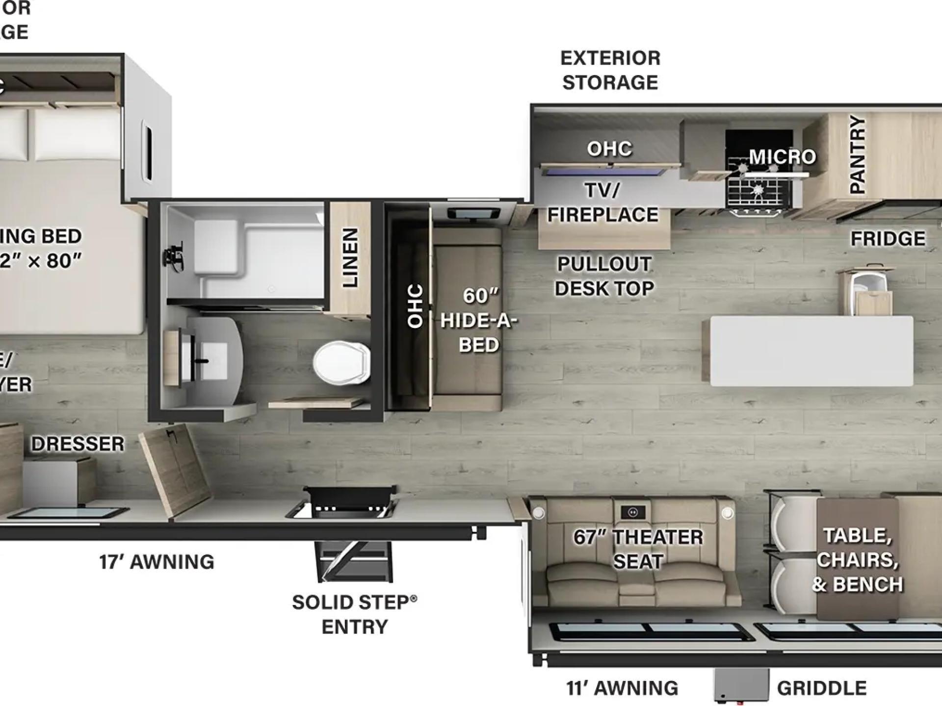 2025 FOREST RIVER ROCKWOOD SIGNATURE 8339FK