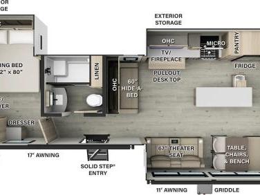 2025 FOREST RIVER ROCKWOOD SIGNATURE 8339FK