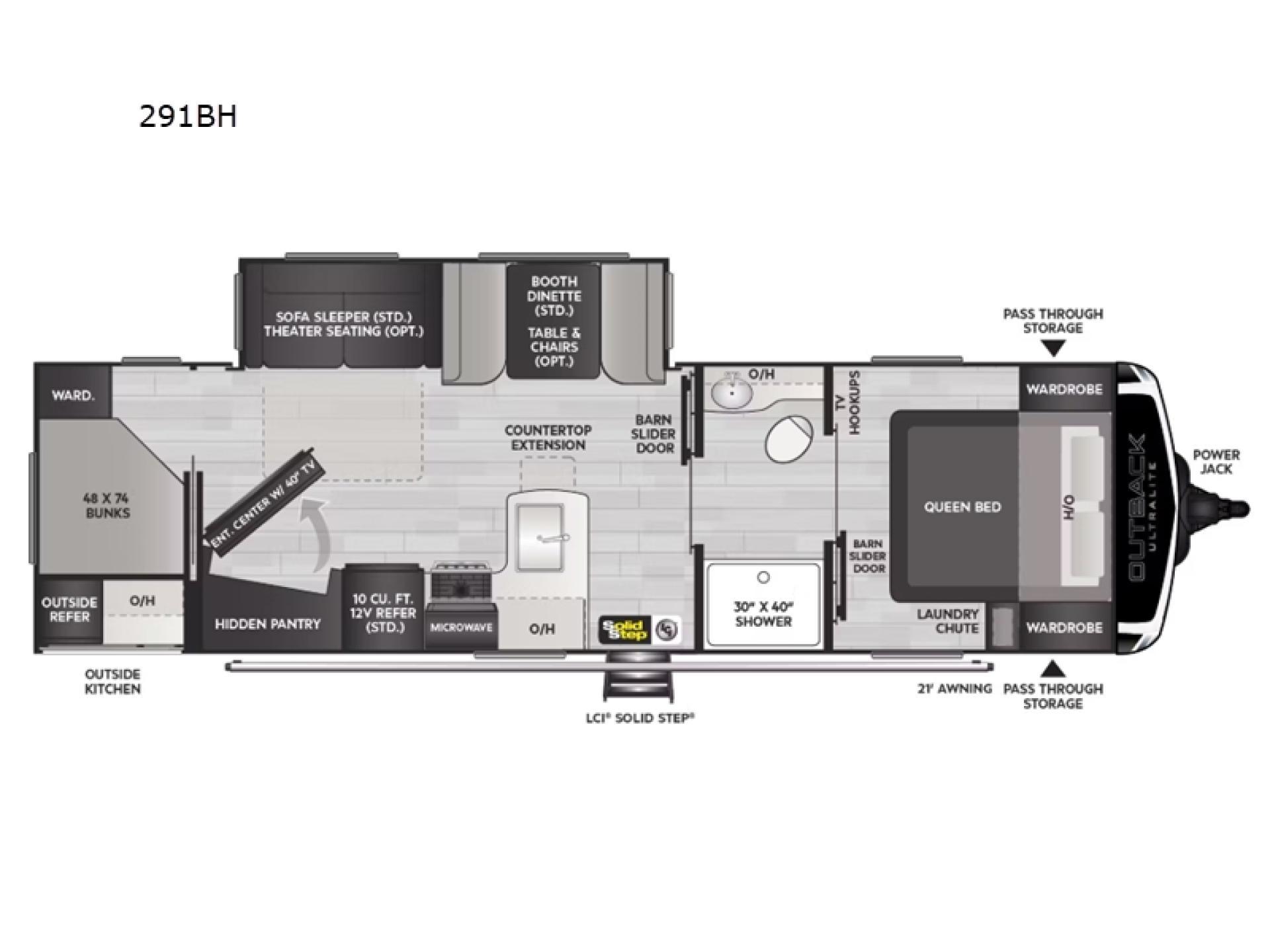 2025 KEYSTONE OUTBACK 291BH