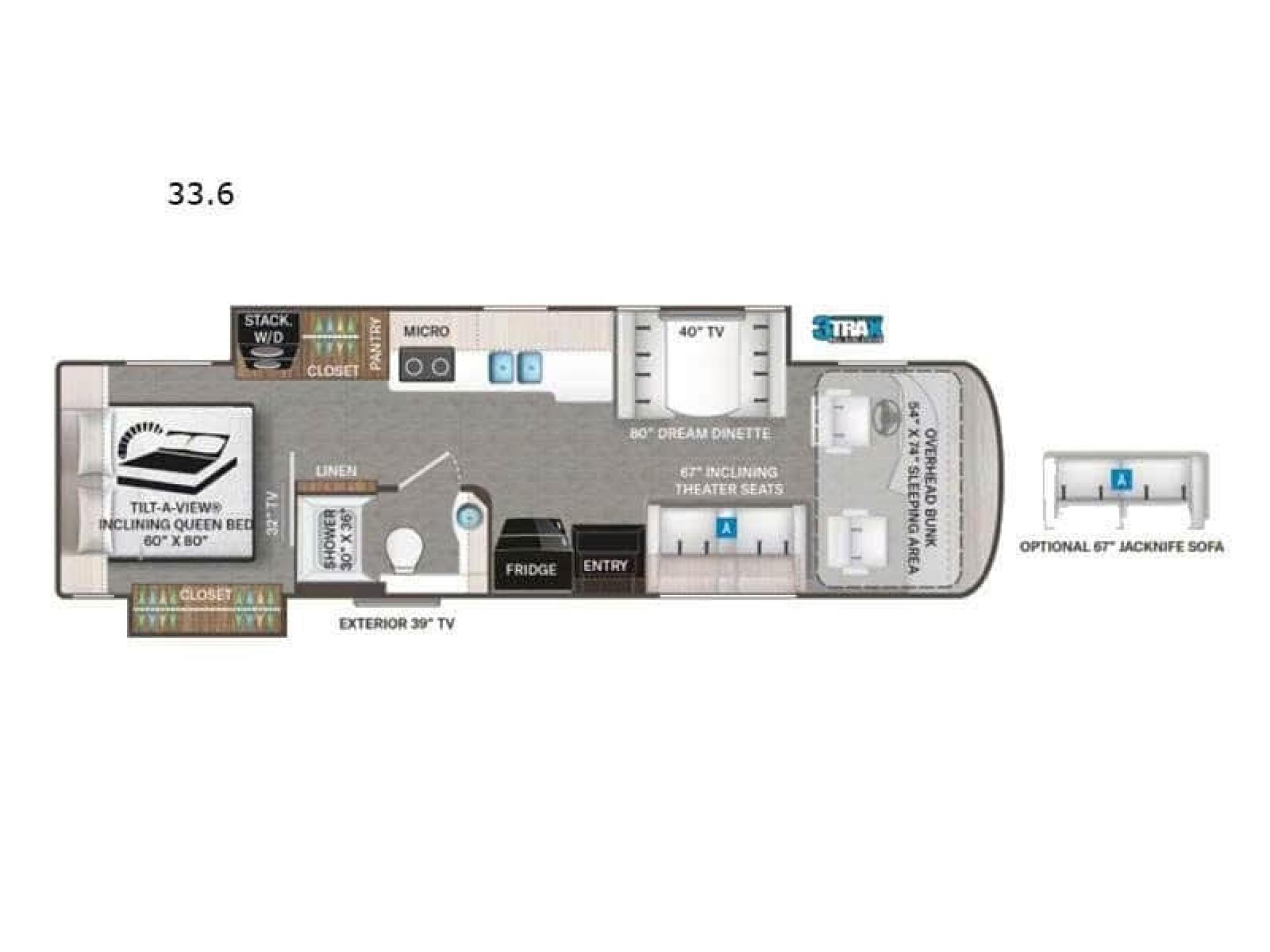 2022 THOR MOTOR COACH PALAZZO 33.6