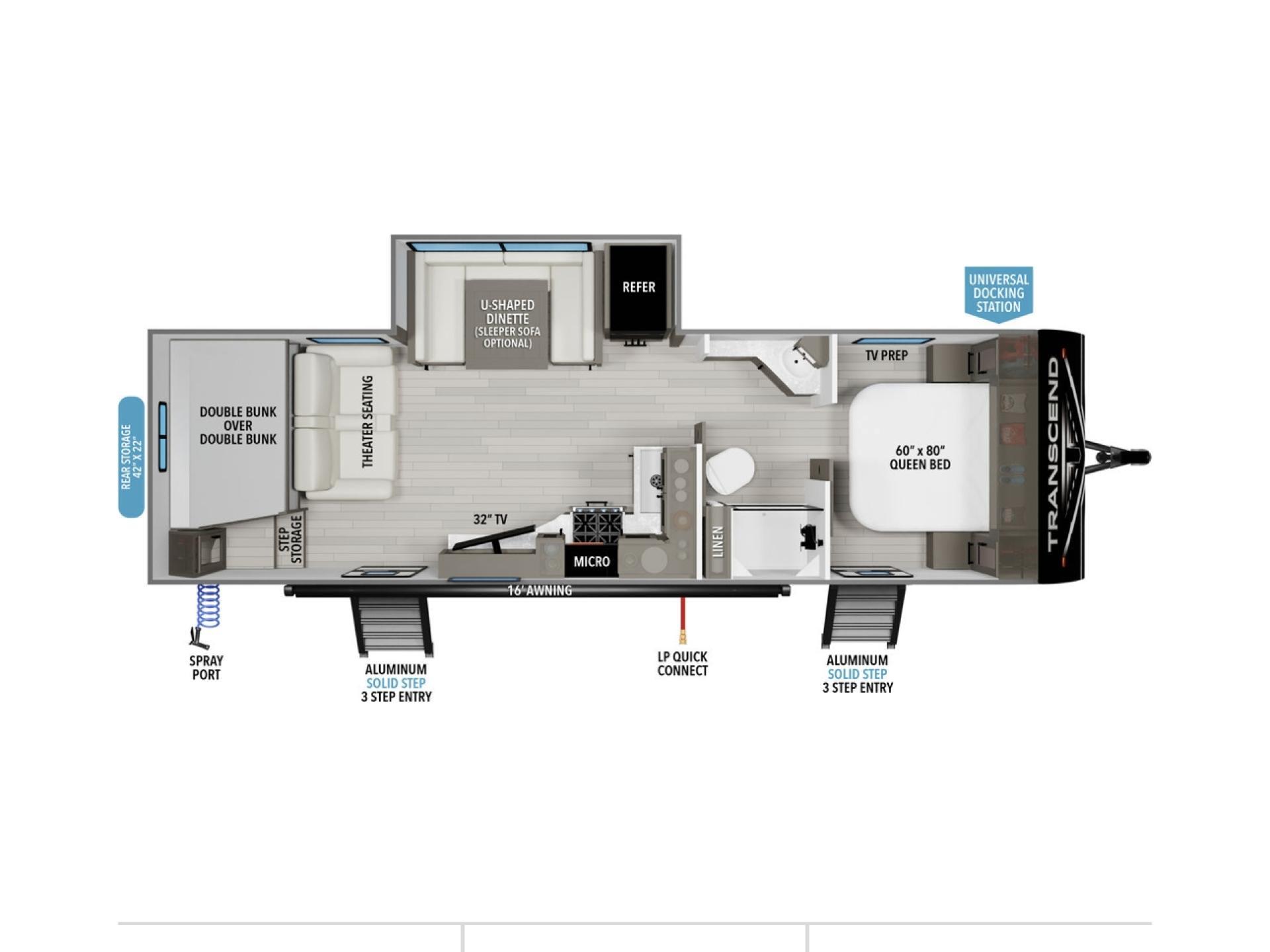 2024 GRAND DESIGN TRANSCEND XPLOR 265BH