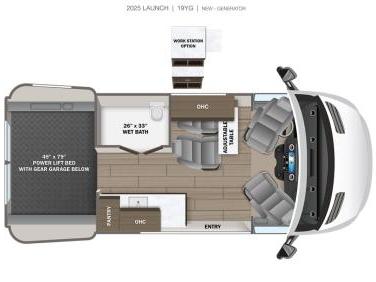 2025 ENTEGRA COACH LAUNCH 19YG AWD
