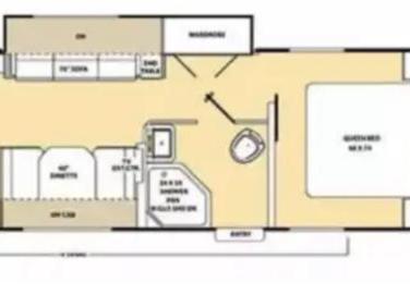 2013 COACHMEN CATALINA 25RKS