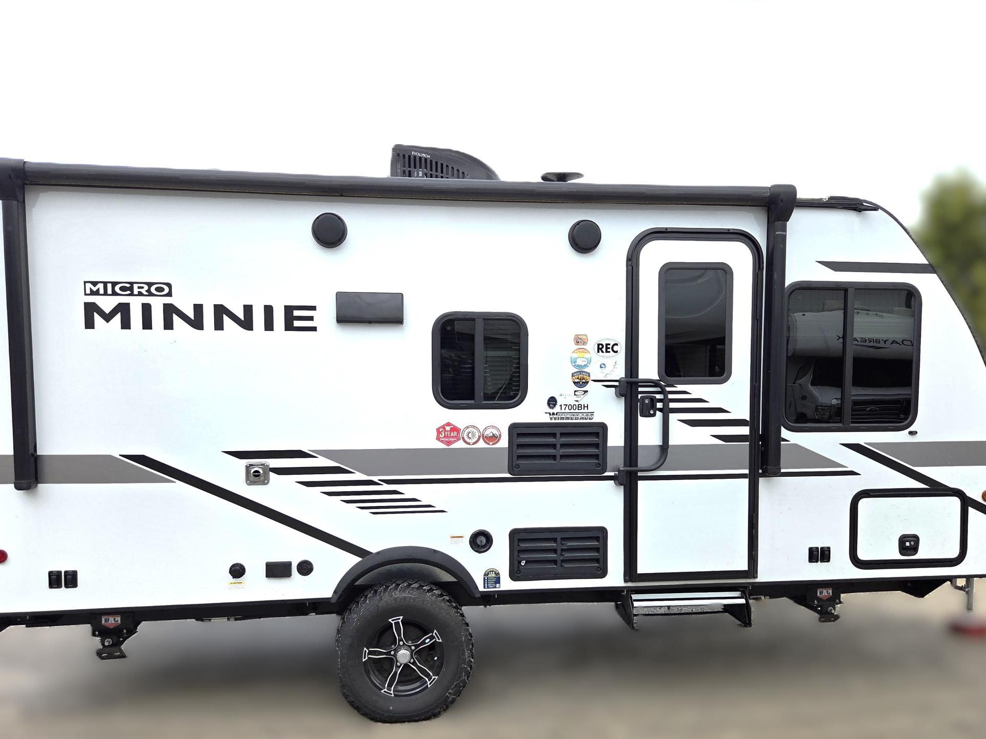 2021 WINNEBAGO MICRO MINNIE 1700BH
