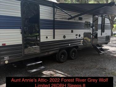 2022 FOREST RIVER GREY WOLF 26DBH