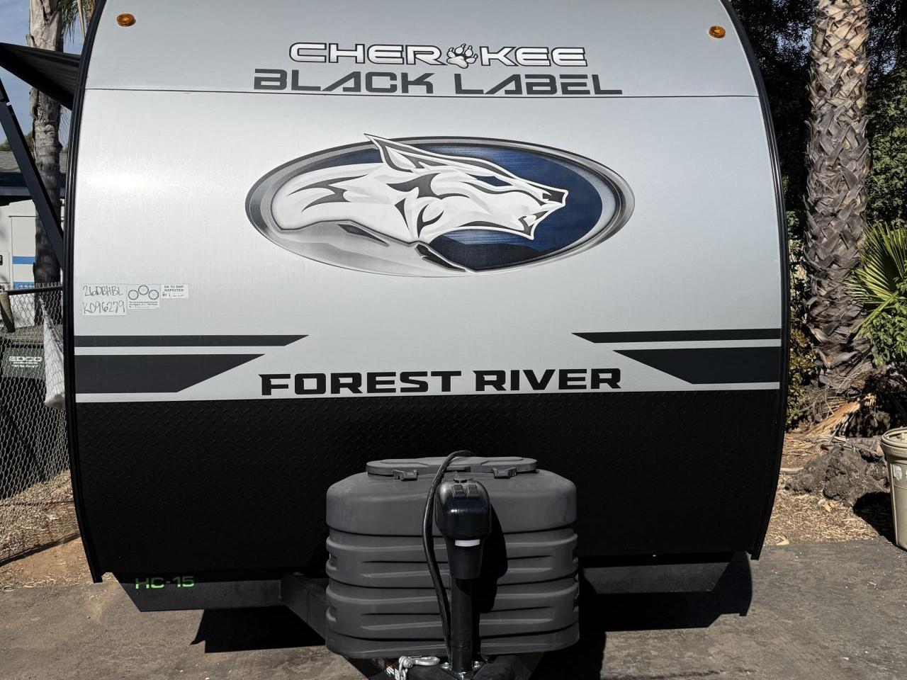2026 FOREST RIVER GREY WOLF BLACK LABEL Cherokee