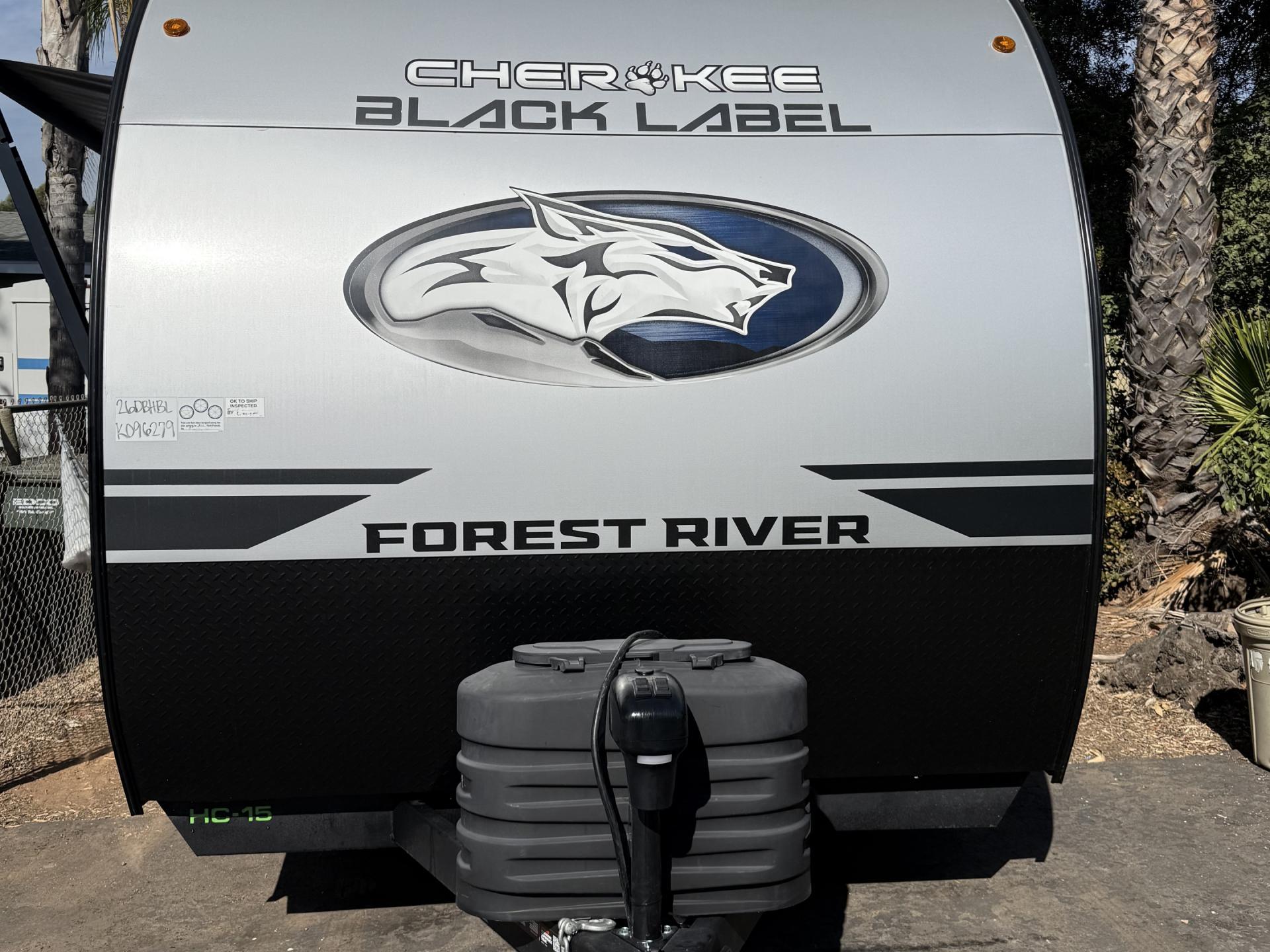 2026 FOREST RIVER GREY WOLF BLACK LABEL Cherokee