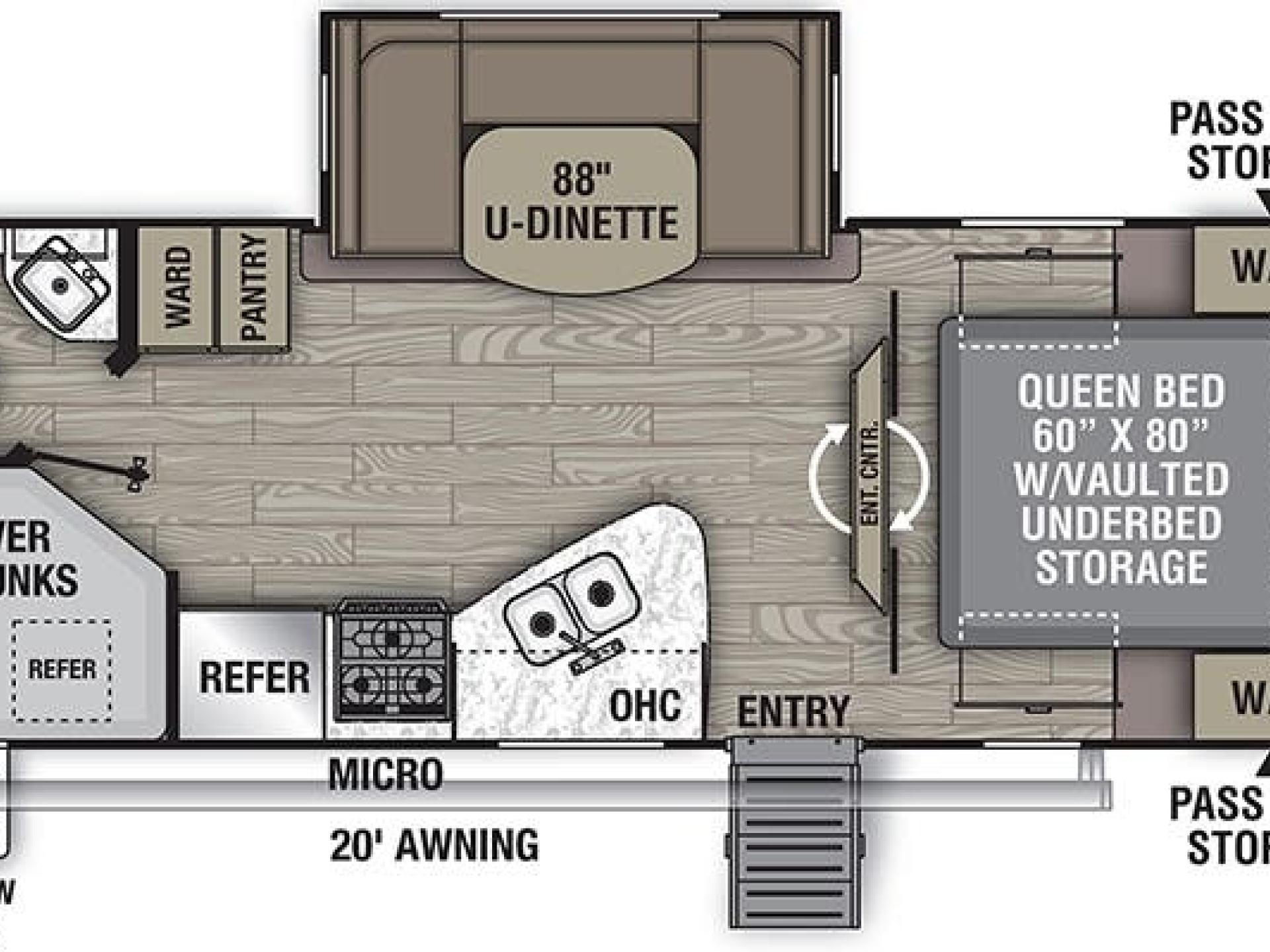 2022 COACHMEN FREEDOM EXPRESS 257BHS