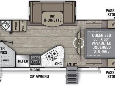 2022 COACHMEN FREEDOM EXPRESS 257BHS