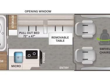 2022 THOR MOTOR COACH RIZE 18M