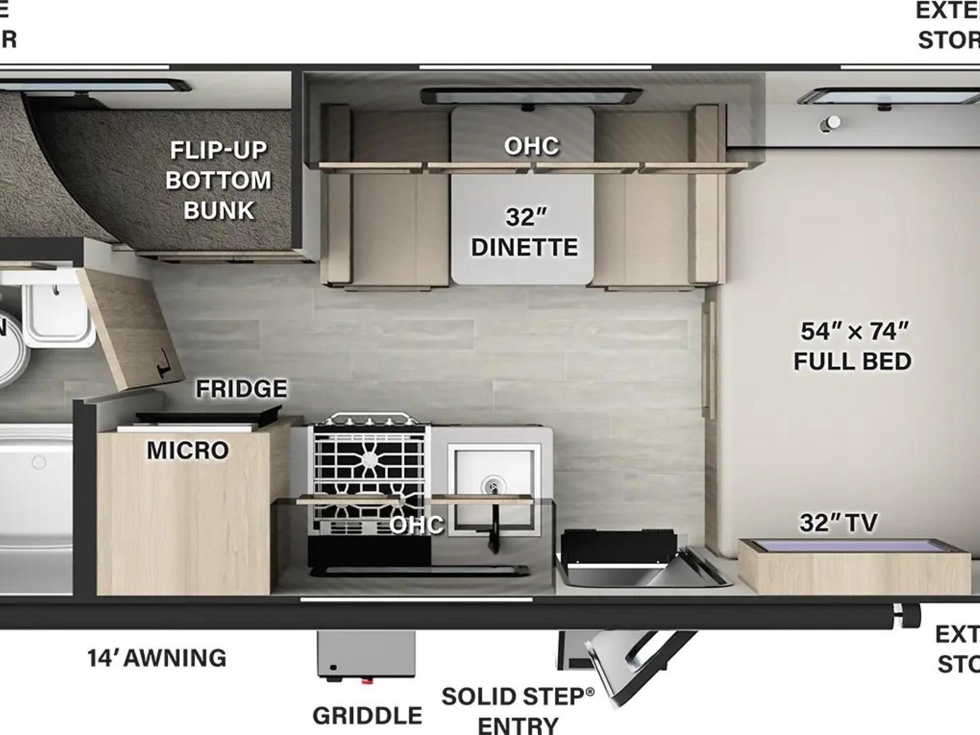 2022 FOREST RIVER FLAGSTAFF E-PRO 19BH