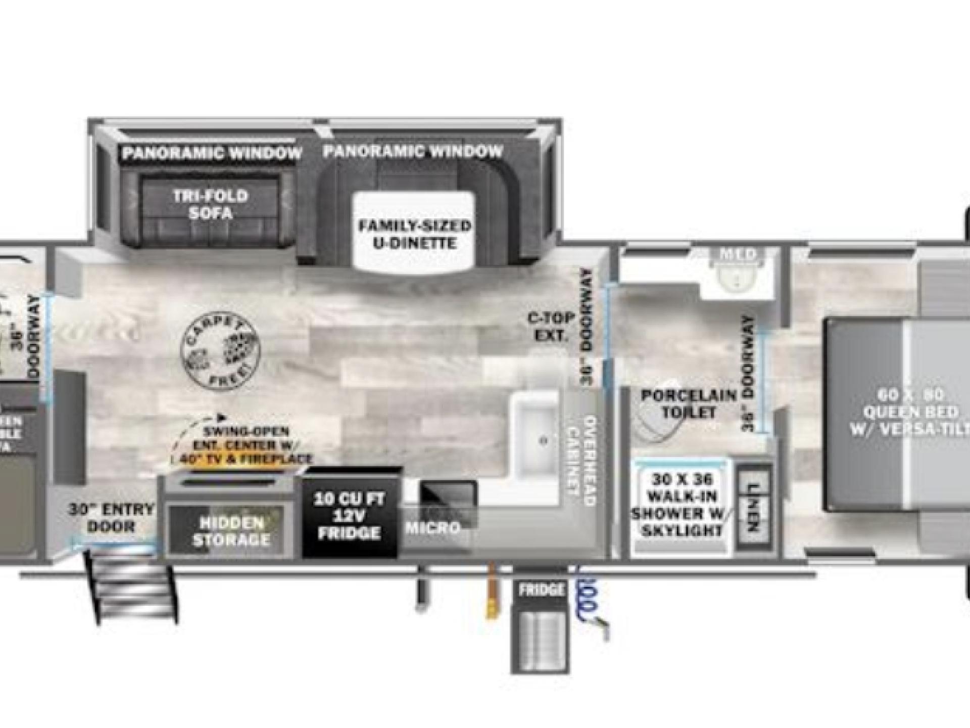 2025 FOREST RIVER WILDWOOD HERITAGE GLEN 29XBHL