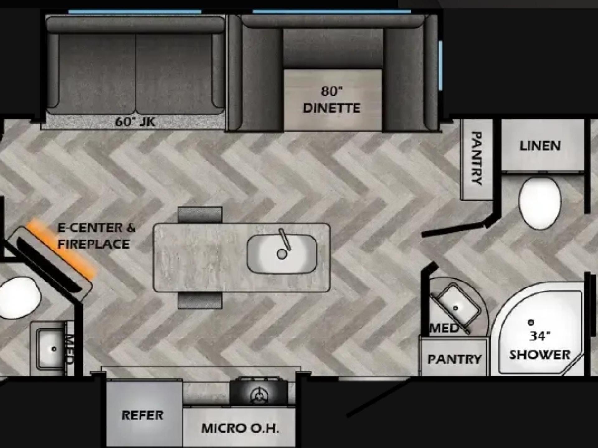 2021 Crossroads Zinger 331bh